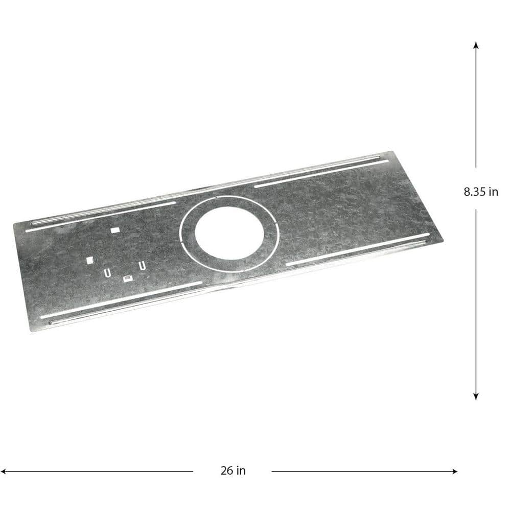 Everlume Universal Steel Mounting Plate for Recessed LED Downlights