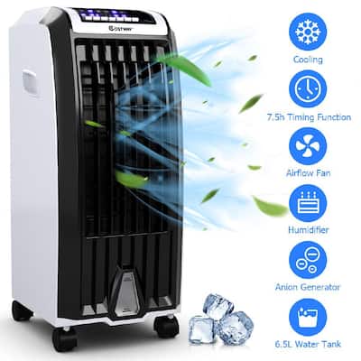 One Piece Cool 300 CFM 3 of Speed Settings Portable Evaporative Cooler for 250 sq. ft