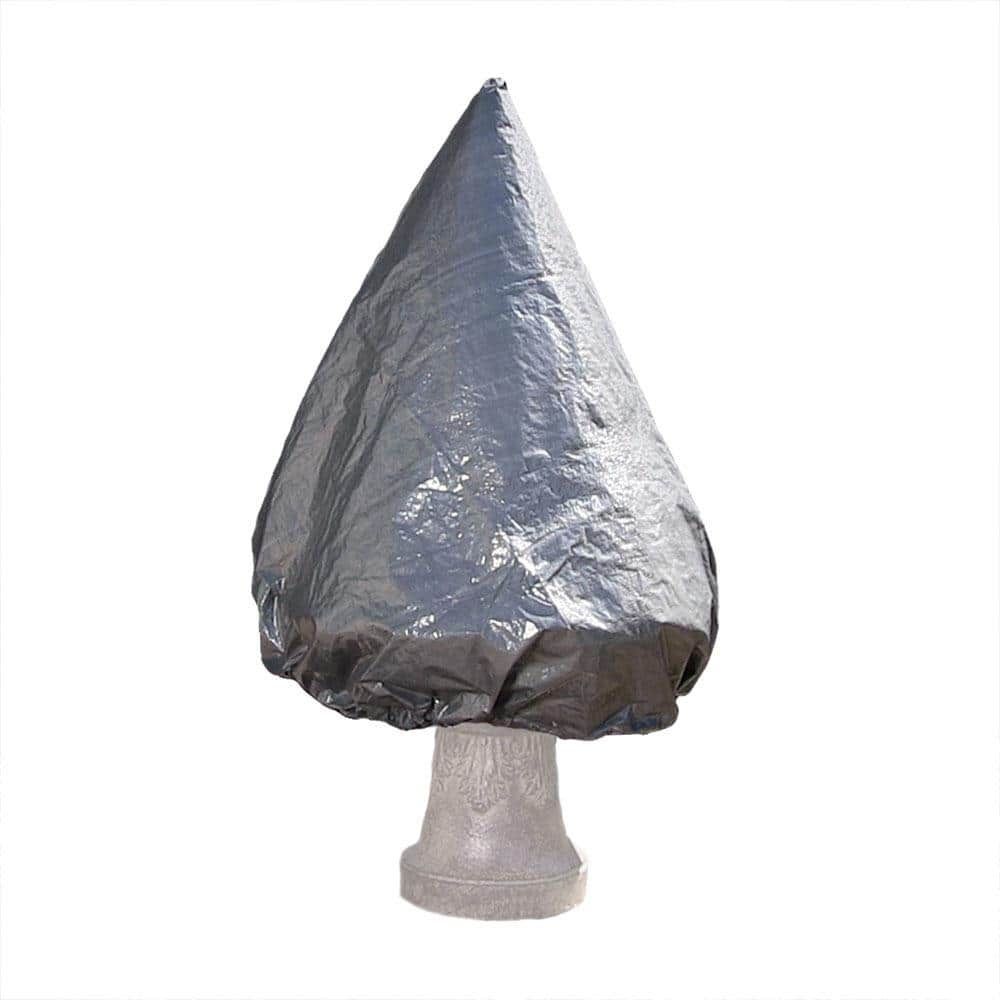 Sunnydaze Decor Small 38 in. H x 44 in. Dia Gray Tiered Water Fountain