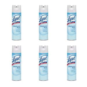 Lysol 22 oz. Crisp Linen Antibacterial Laundry Refresher Disinfecting Spray  19200-00350 - The Home Depot