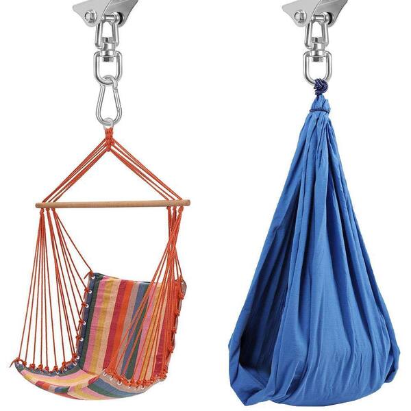 Angel Sar Silver Stainless Steel Swing Hanging Kit with