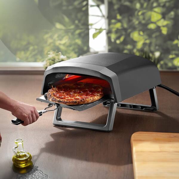 Commercial CHEF Portable Propane Gas Outdoor Pizza Oven with Pizza