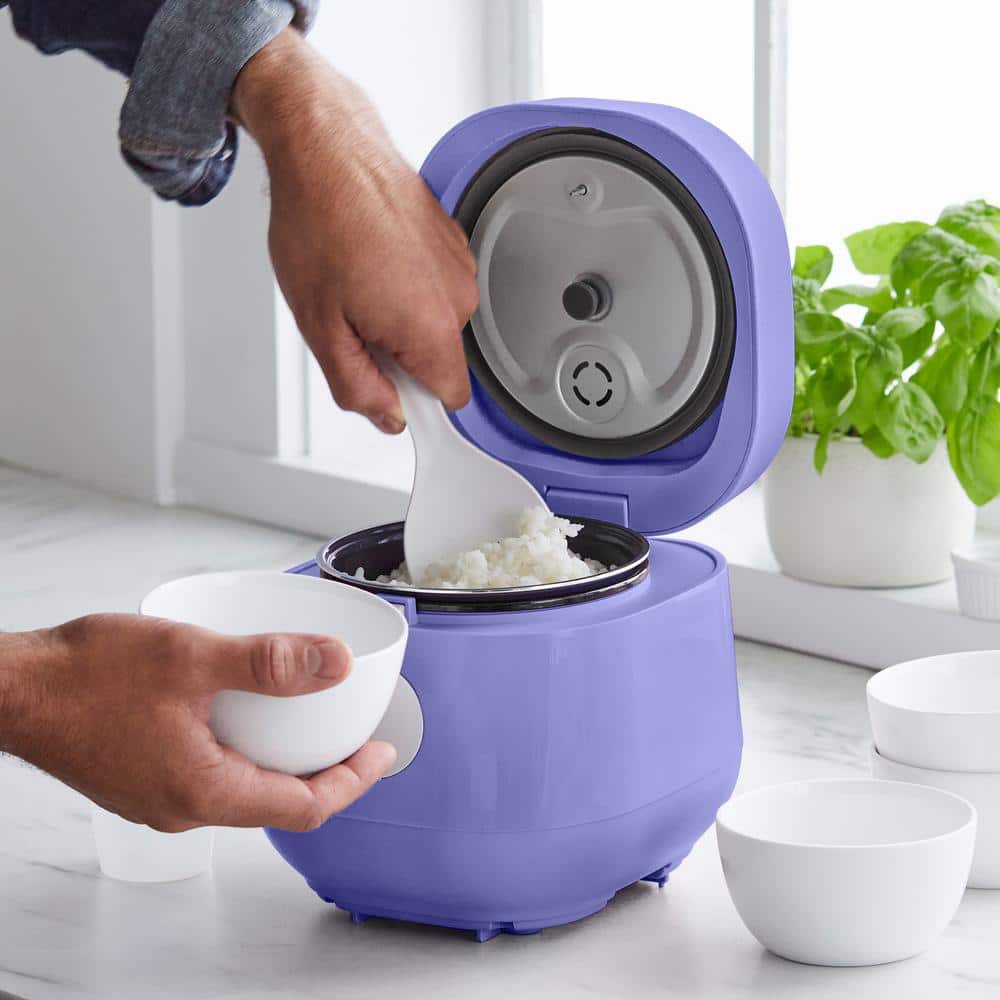 Periwinkle Electric Non-Stick Rice and Grain Cooker