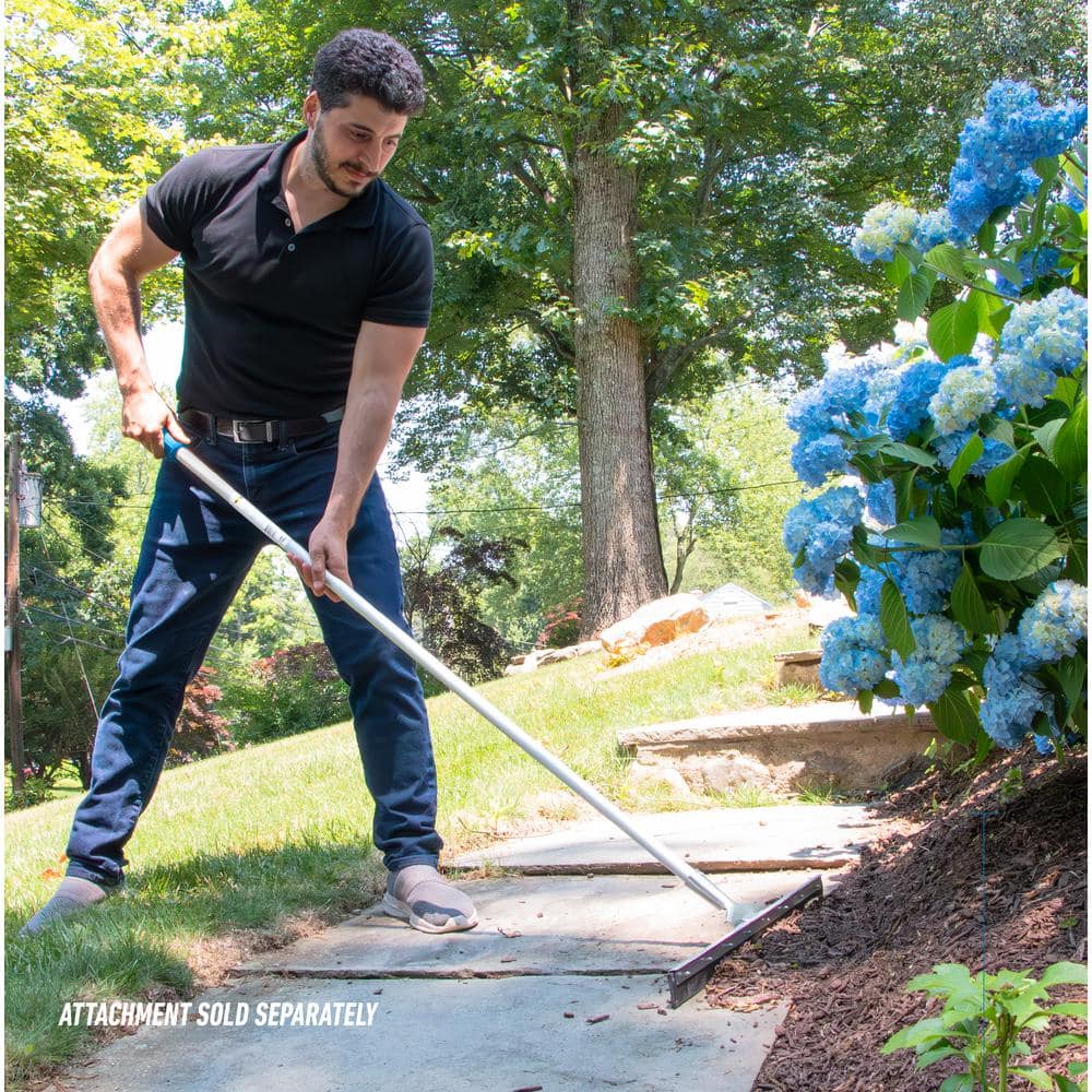 Unger 60" Silver and Blue Aluminum Dual Ended Pole
