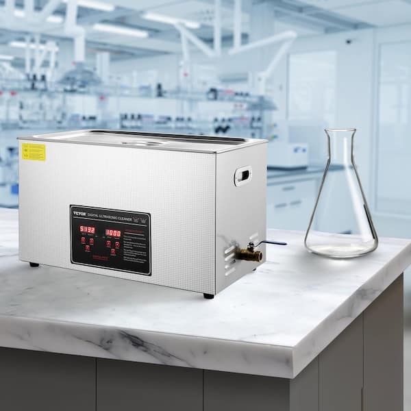 Ultrasonic Machine 30L with Digital Timer and Heater Jewelry Machine and Stainless Steel Heated Cleaning Machine