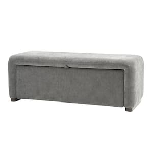 Gregorio Modern 48.5"W Storage Bench with Solid Wood Leg