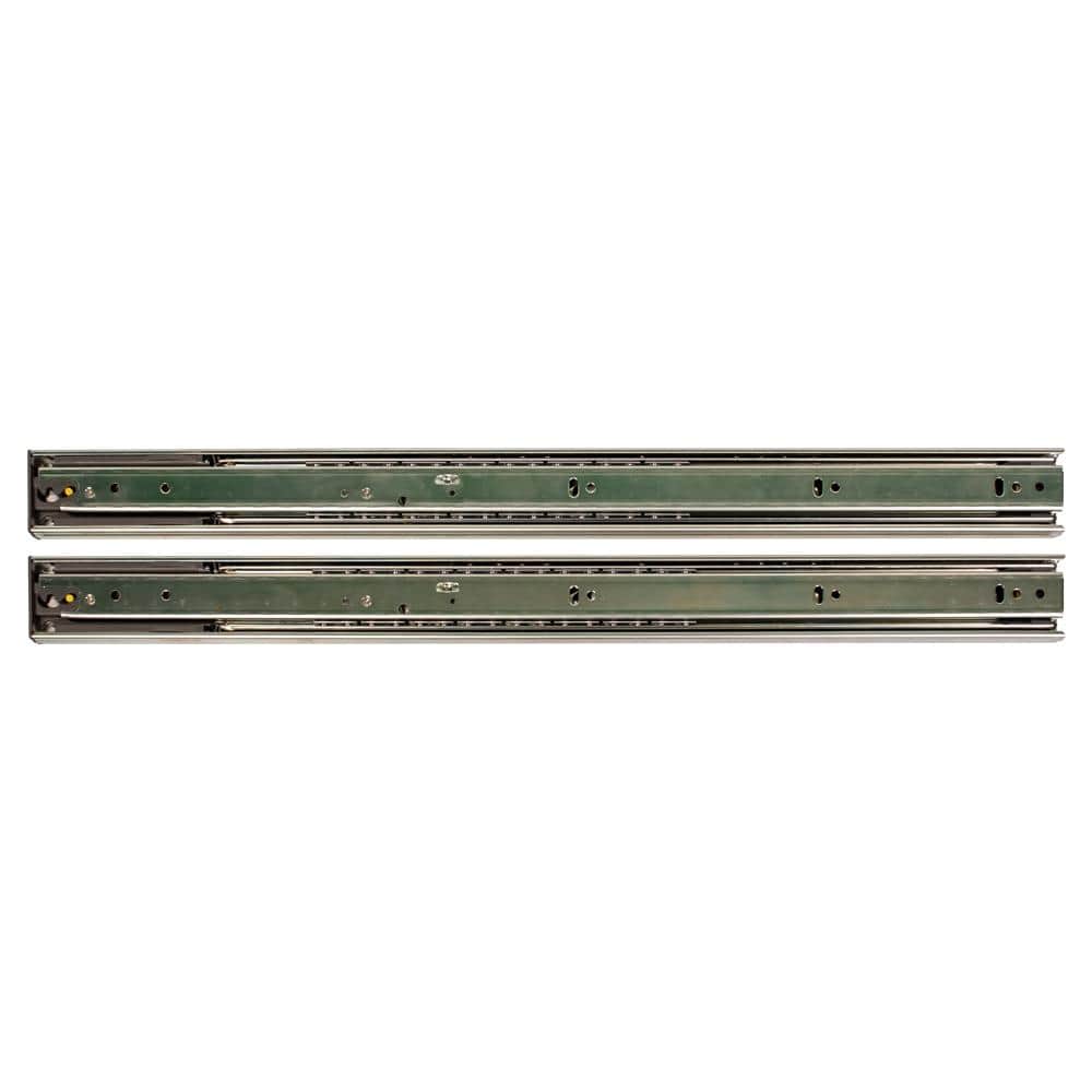 22 in. Soft Closed Full Extension Ball Bearing Side Mount Drawer Slide (10-