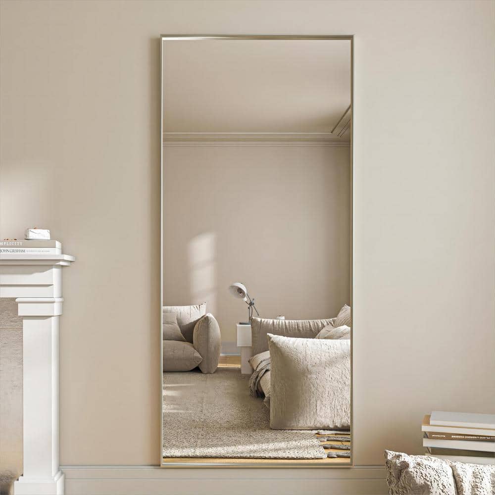 ORGANNICE 32 in. W x 72 in. H Silver Aluminum Rectangle