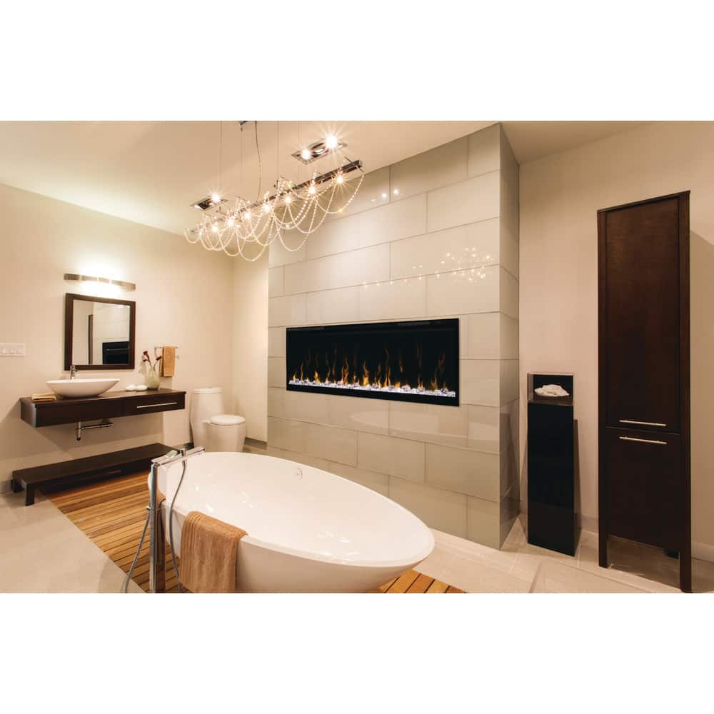 Dimplex Ignite XL 50-Inch Black Linear Electric Fireplace