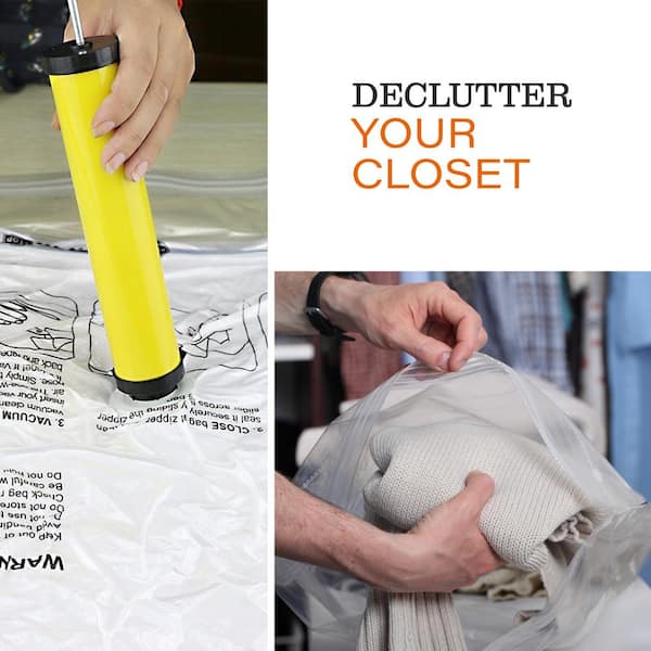 1pc PEVA Vacuum Bag, Moisture-proof Mildew-proof Dust-proof Storage Sealing  Bag For Wardrobe Bedroom Space Quilt Blanket Clothes