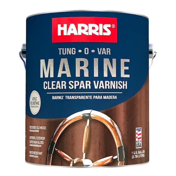 Harris 8 oz. Clear Gloss Varnish Stain 31211 - The Home Depot