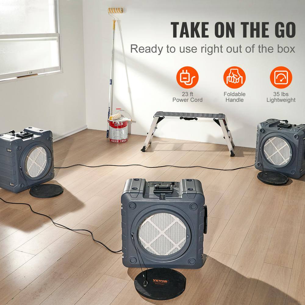 Copper Motor HEPA Air Purifier with Odor Absorbing Filter