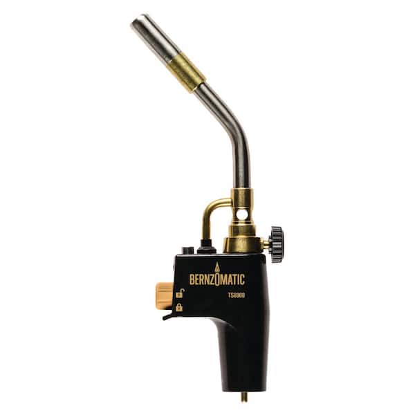 Bernzomatic Max Performance Torch Compatible with Map-Pro and Propane Gas and Instant Start/Stop Ignition