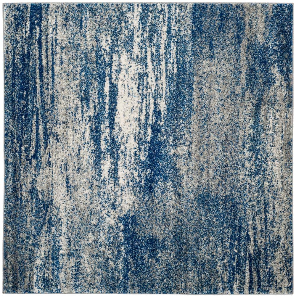 Evoke Navy/Ivory 11 ft. x 11 ft. Solid Square Area Rug price history on PriceWatchPro