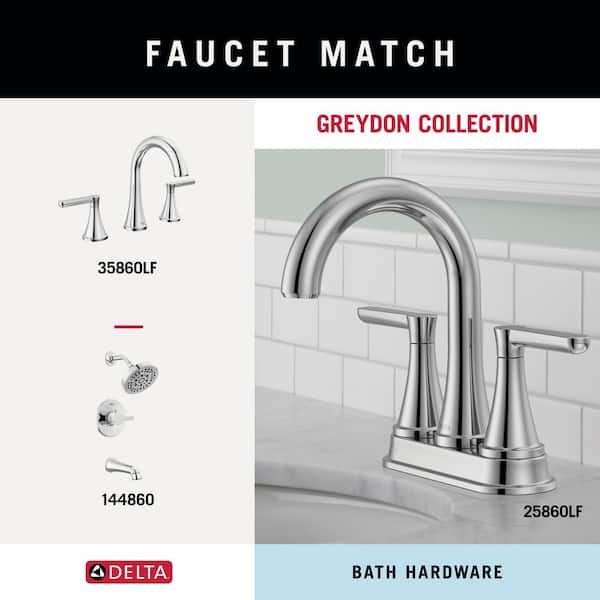 Delta Greydon J-Hook Wall Mounted Double Robe/Towel Hook Bath