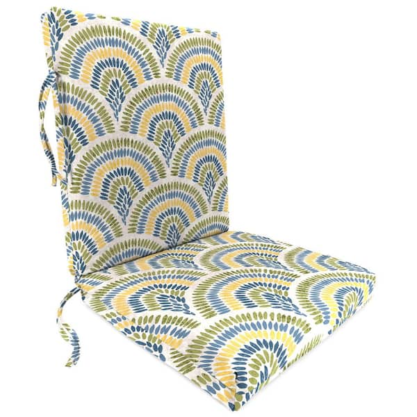 44 in. L x 21 in. W x 4 in. T Rectangular Outdoor Chair Cushion in Breaker Butter