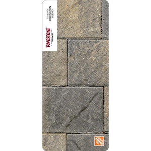 Paper Sample Only of Taverna Rec 11.81 in. L x 7.87 in. W x 50 mm. H Eddington Blend Concrete Paver (1-Piece)