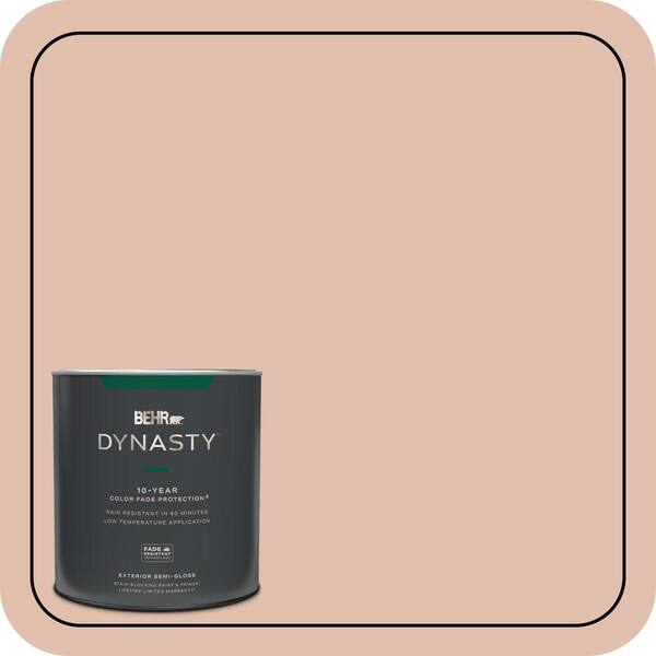 BEHR DYNASTY 1 qt. #S200-2 Cinnamon Tea Semi-Gloss Enamel Exterior Stain-Blocking Paint & Primer