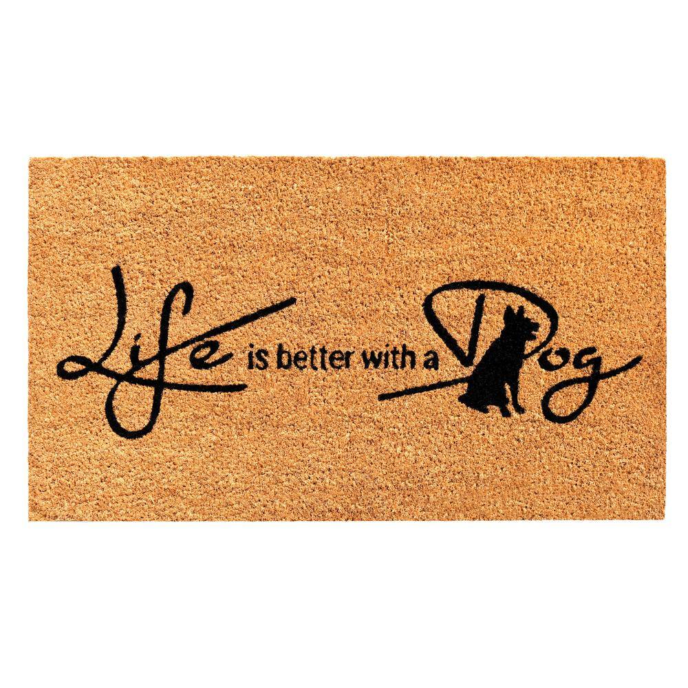 Life is better with a Dog Doormat price history on PriceWatchPro