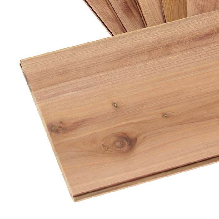 Luxurious 100% Natural Red Cedar 10-Piece Closet Panel Set