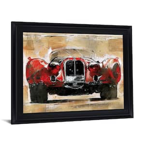 28 in. x 34 in. VINTAGE RED BY WILEY, M.G. (Mirror Framed)