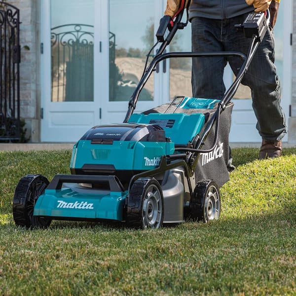 Makita electric lawn mower deals self propelled