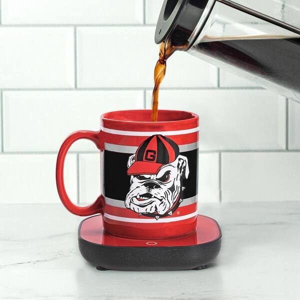 Uncanny Brands Georgia Bulldogs Red Single-Cup Coffee Mug with Mug