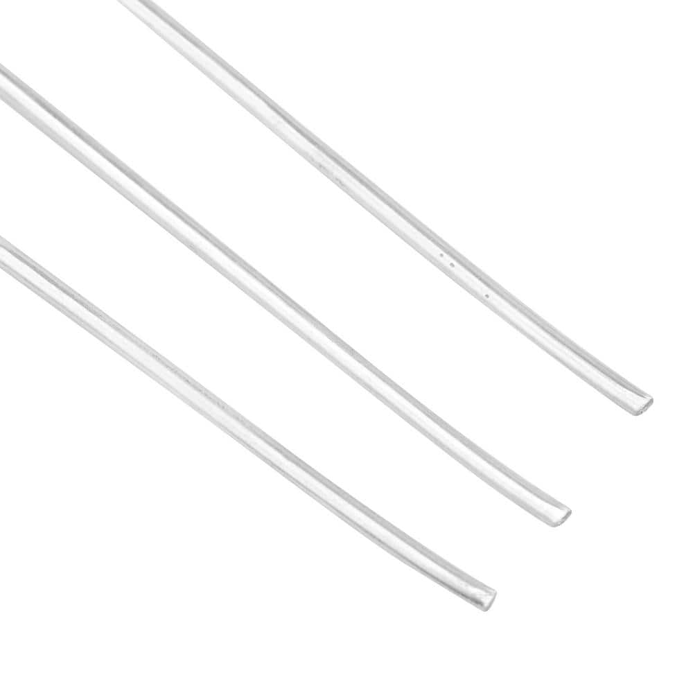 6.5-inch Galvanized Aluminum Chain Link Fence Ties (100-Pack)