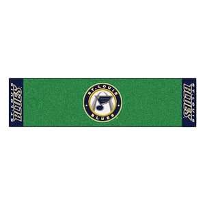 NHL St. Louis Blues 1 ft. 6 in. x 6 ft. Indoor 1-Hole Golf Practice Putting Green