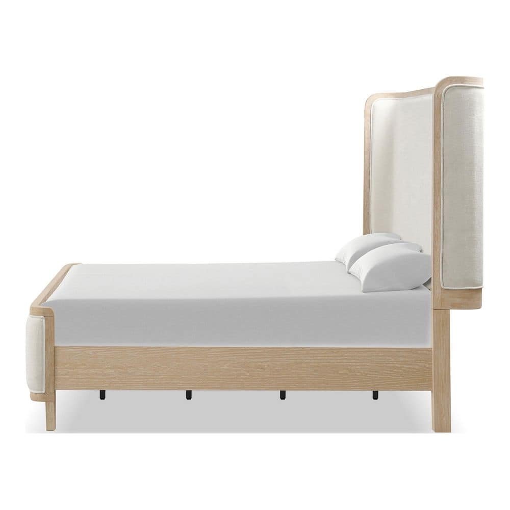 Ellington Brown Wood Frame King Panel Bed with Solid Wood - thumbnail 9