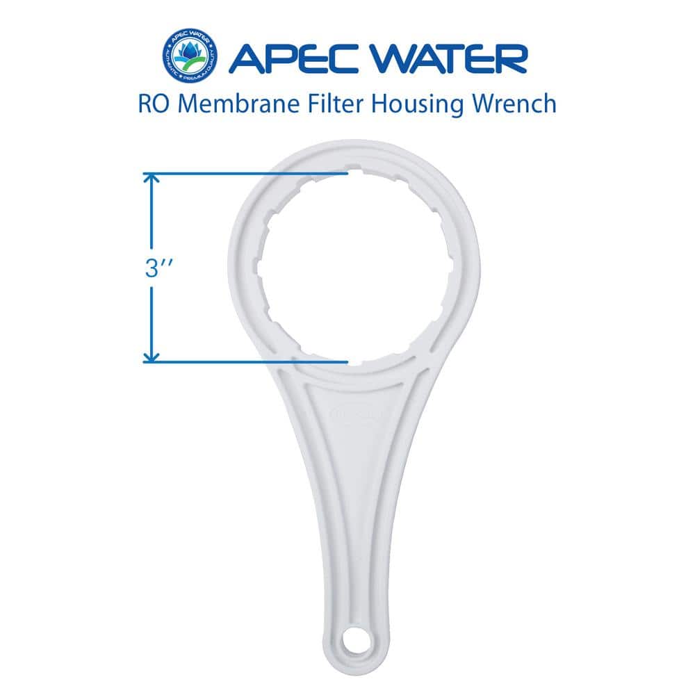 White Plastic Reverse Osmosis Membrane Housing Wrench