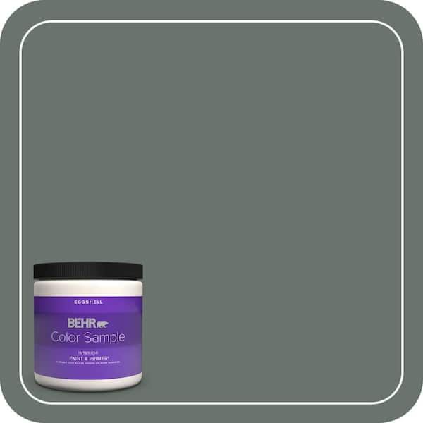 BEHR PREMIUM PLUS 8 oz. #PPU12-18 Heritage Park Eggshell Enamel Interior Paint & Primer Color Sample