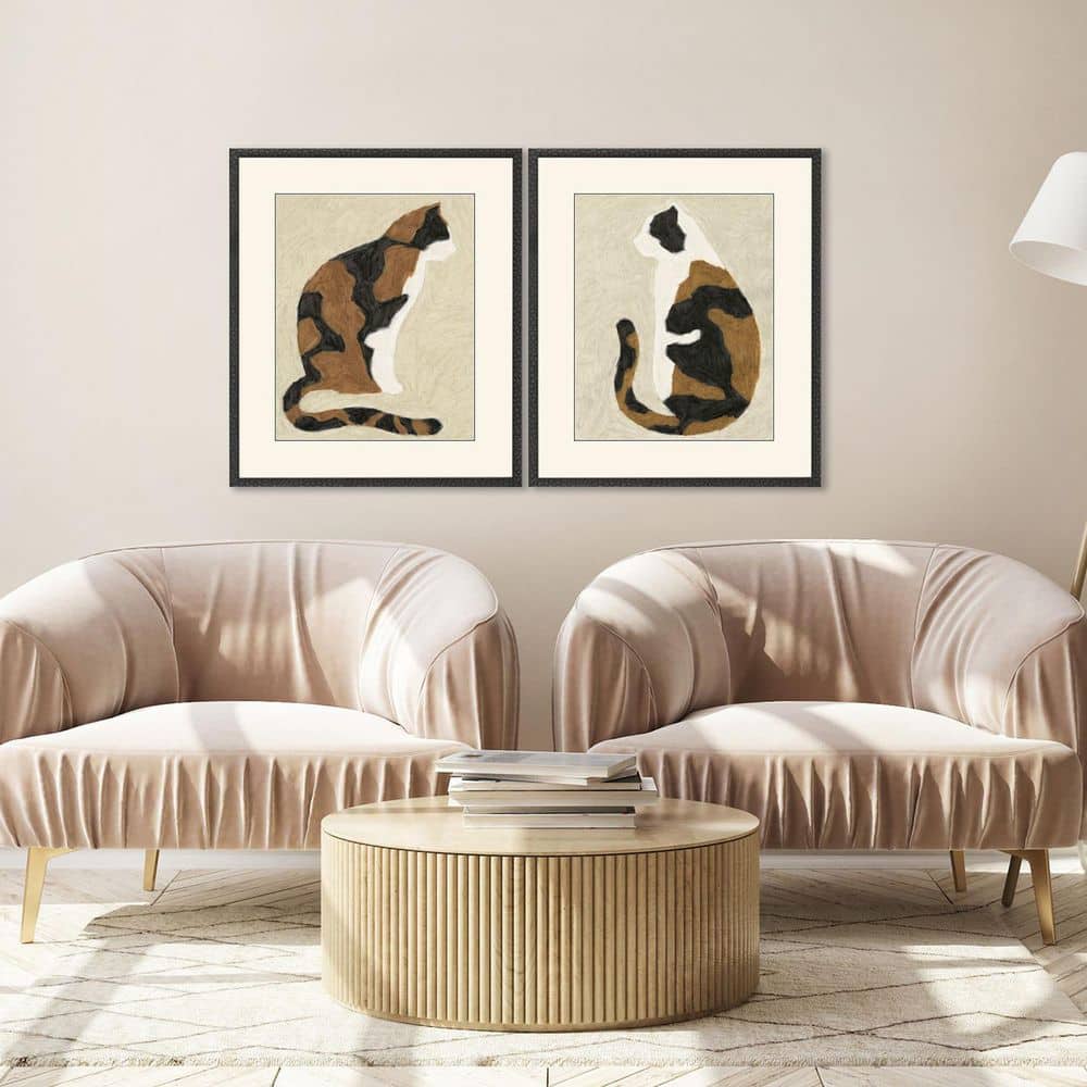 Hegre 2 Piece Framed Giclee Animal Art Print 27 in. x 23 in. price history on PriceWatchPro