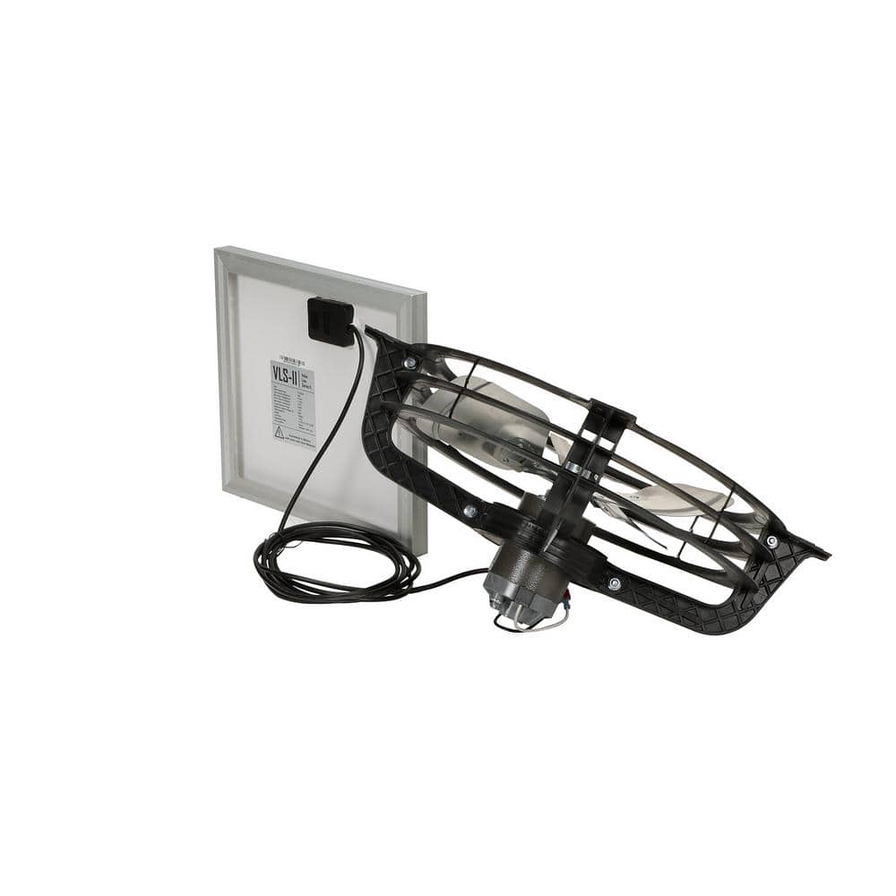 800 CFM Solar Powered Roof Mount Gable Fan
