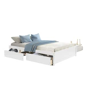 MALM Bedroom furniture, set of 2, white, Full - IKEA