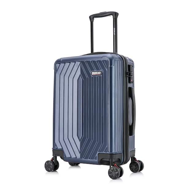 DUKAP Stratos Lightweight Hardside Spinner 20 in. Carry-On Blue