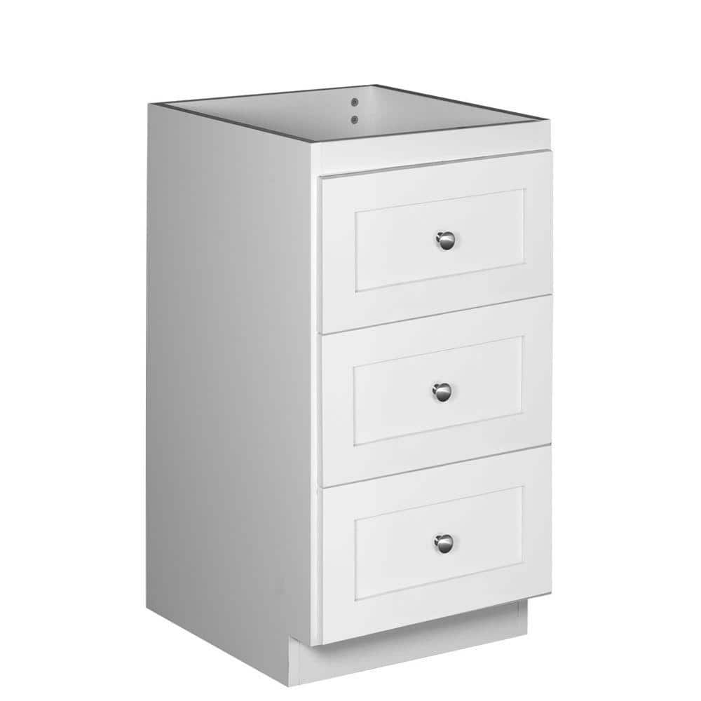 Shaker 18 in. W x 21 in. D x 34.5 in. H Simplicity Vanity Bridges and Side Cabinets without Tops in Winterset price history on PriceWatchPro