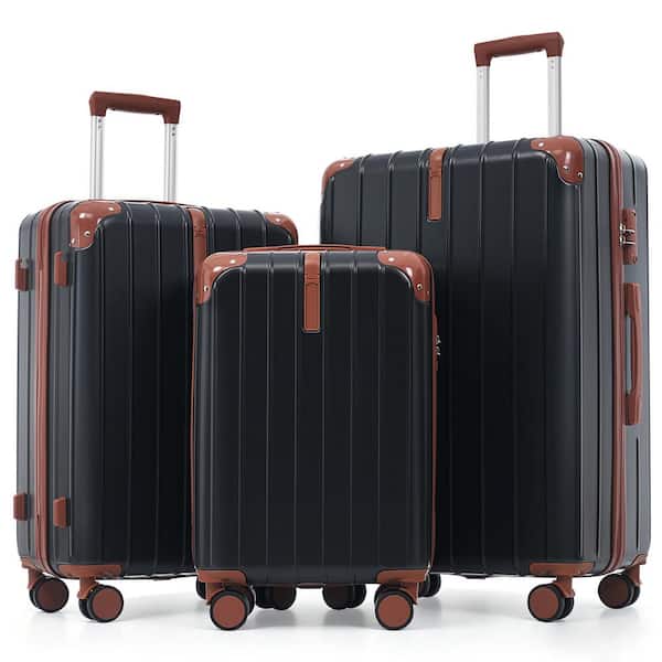 EUROPRESTIGE L-23BR ダークブラウンウィッグ Merax Lightweight Durable 3-Piece Black and Brown ABS Plastic