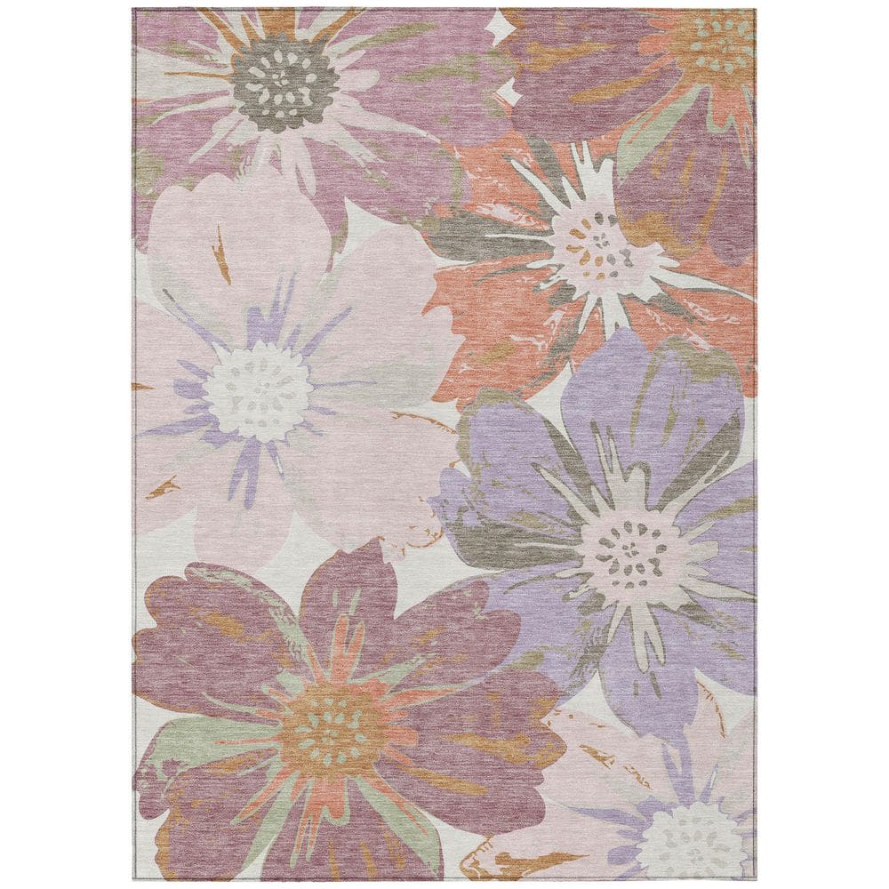 Chantille Machine Washable Indoor/Outdoor Abstract ACN2971 Pink 9 ft. x 12 ft. Area Rug price history on PriceWatchPro