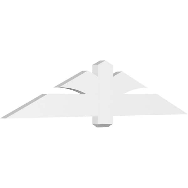 Ekena Millwork Redmond 72 in. W x 15 in. H x 2 in. D Signature Polyurethane Bracket