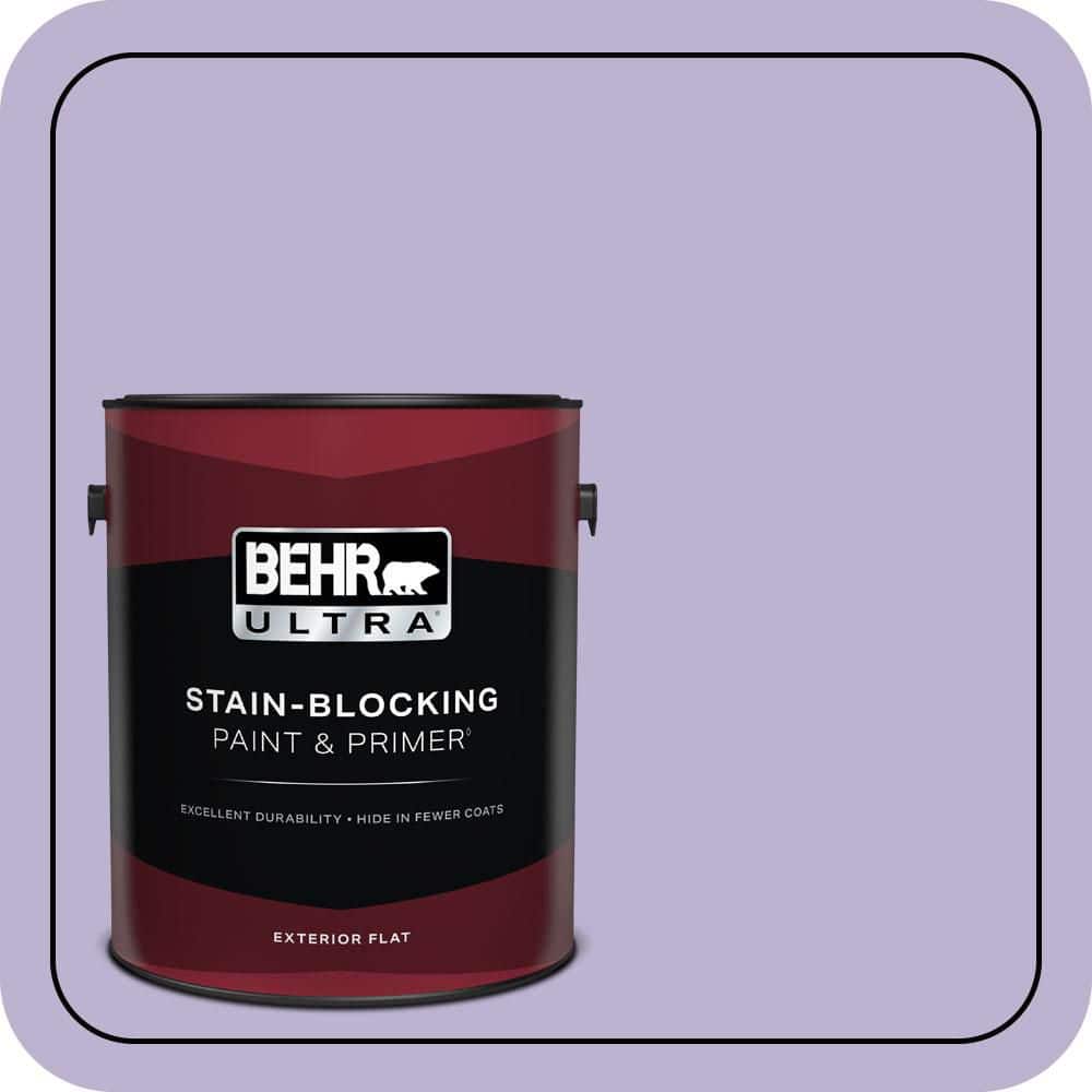 1 gal. #M560-3 Grape Hyacinth Flat Exterior Paint & Primer price history on PriceWatchPro