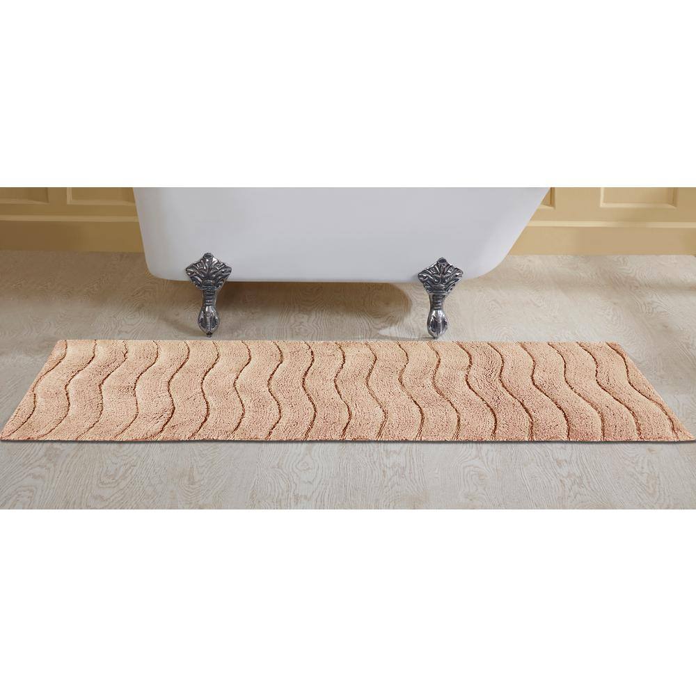 Better Trends Indulgence Collection is Ultra Soft Absorbent Tufted Bath Mat Rug 