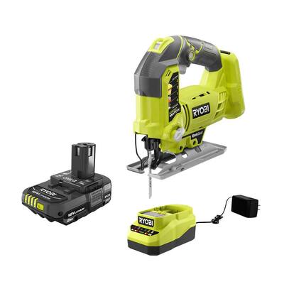 ONE+ 18V Cordless Orbital Jig Saw with 2.0 Ah Battery and Charger