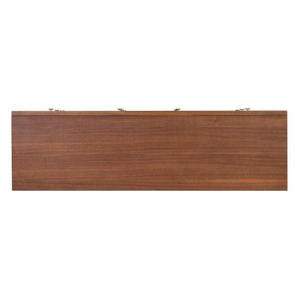 Forma Mid Century Walnut 6-Drawer 62 in. Wide Dresser