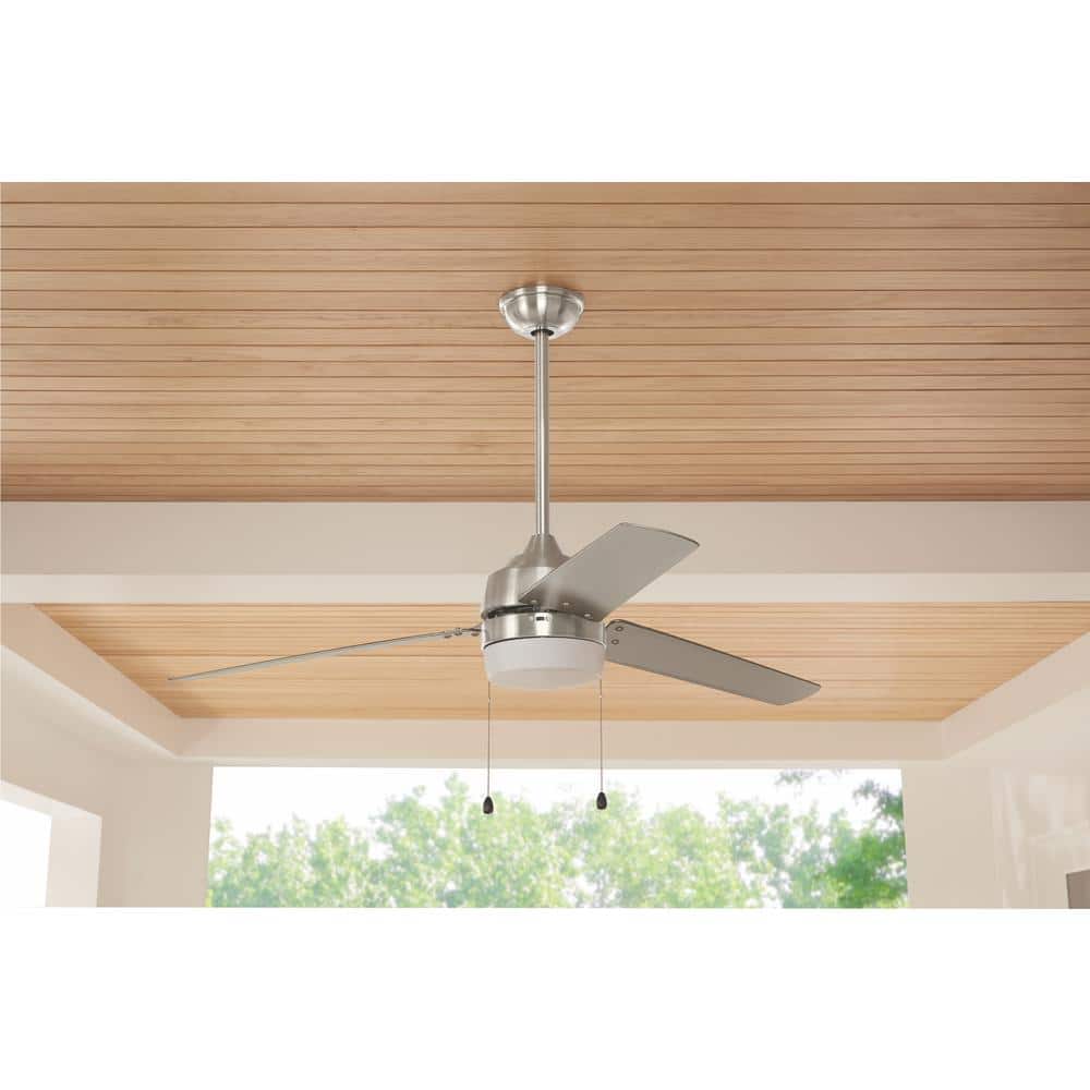  Decorators Collection シーリングファンライト Home Decorators Collection Carrington II 60 in. LED Indoor/Outdoor