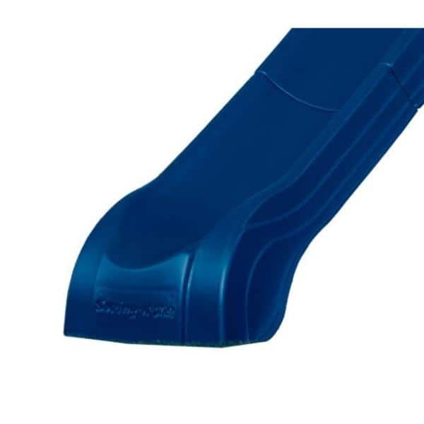 summit straight playset slide in blue swing-n-slide mounts smooth 2-piece 