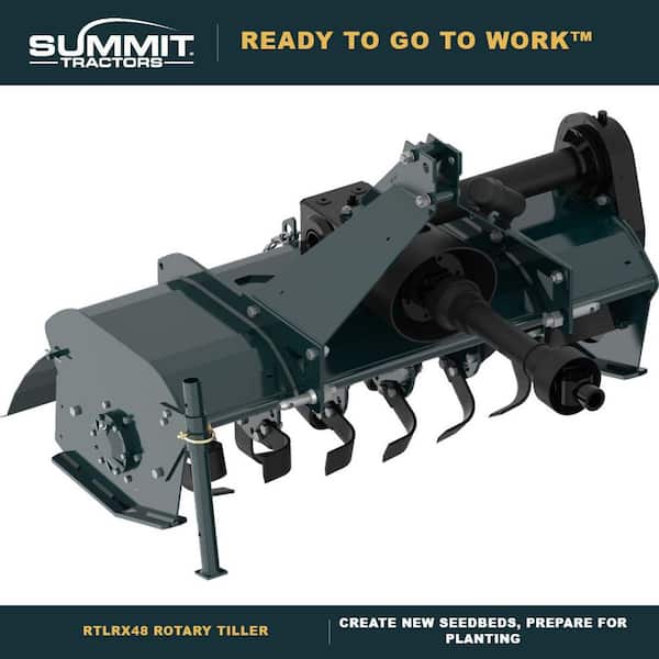Summit 48 in. Rotary Tiller