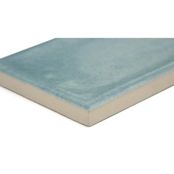Raku Ocean 3 in. x 12 in. Matte Ceramic Wall Tile (6.3 sq. ft./Case)