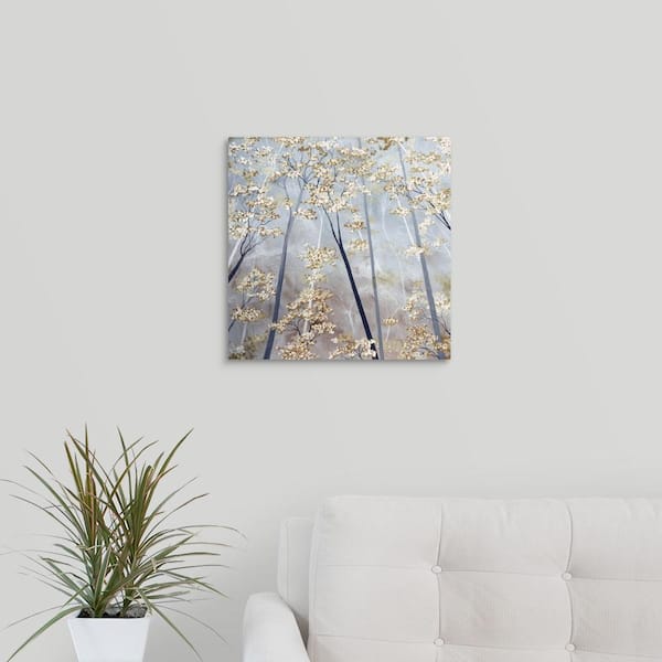 GreatBigCanvas "Taupe Forest" by Herb Dickinson Canvas Wall Art