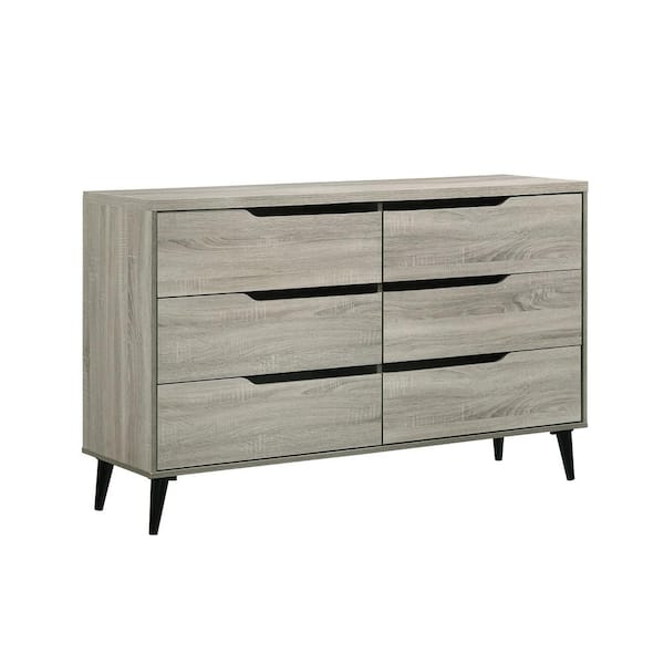 Picket House Furnishings Grey Cohen 6-Drawer Dresser